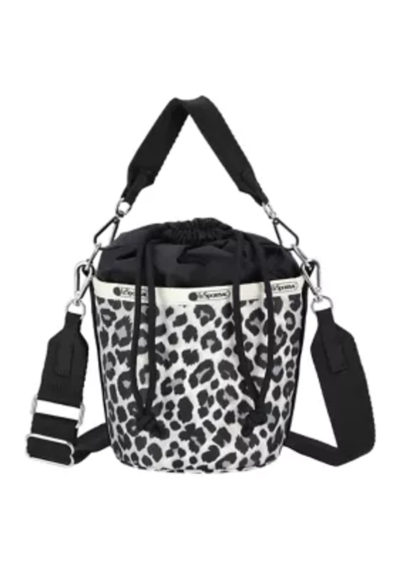 Small Drawstring Bucket Bag