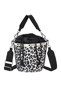 Small Drawstring Bucket Bag
