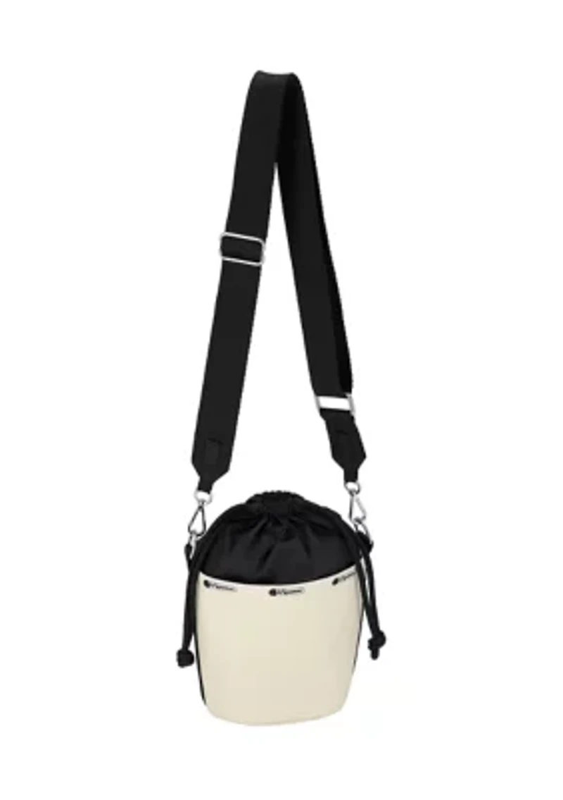 Small Drawstring Bucket Bag