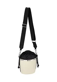Small Drawstring Bucket Bag
