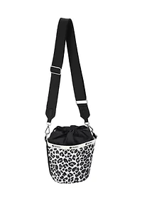Small Drawstring Bucket Bag