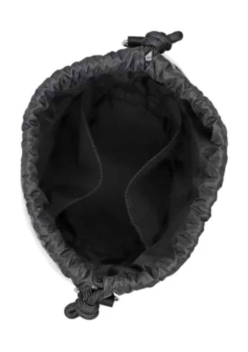 Small Drawstring Bucket Bag