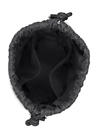 Small Drawstring Bucket Bag