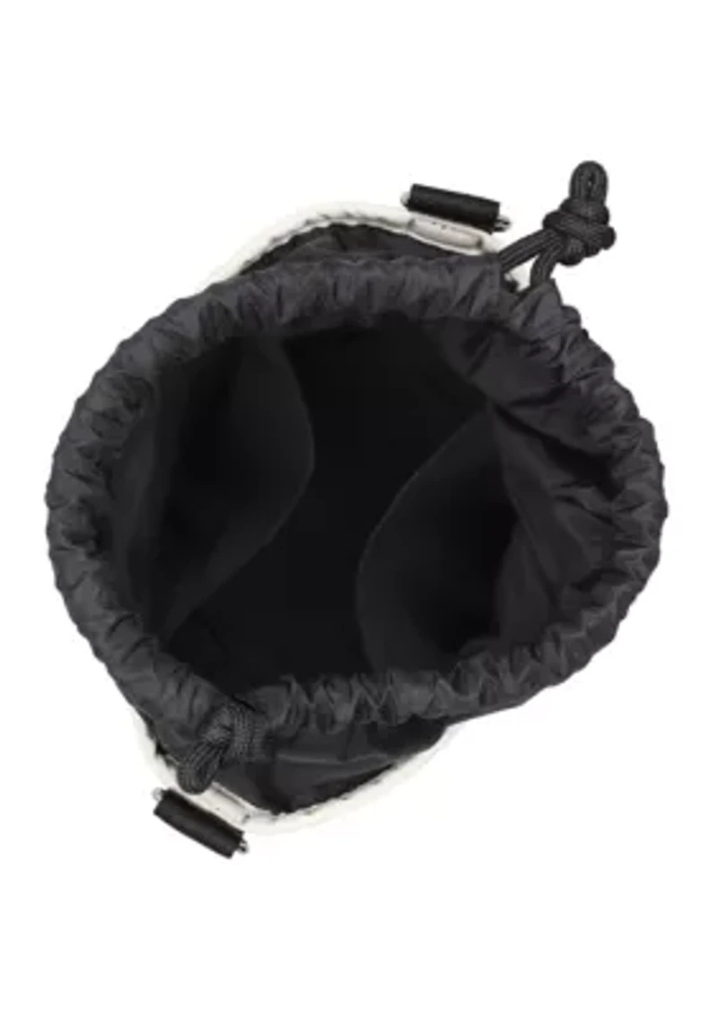 Small Drawstring Bucket Bag