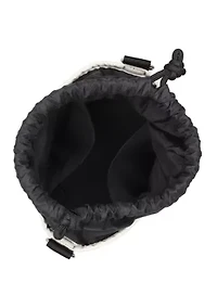 Small Drawstring Bucket Bag