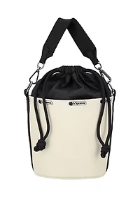 Small Drawstring Bucket Bag
