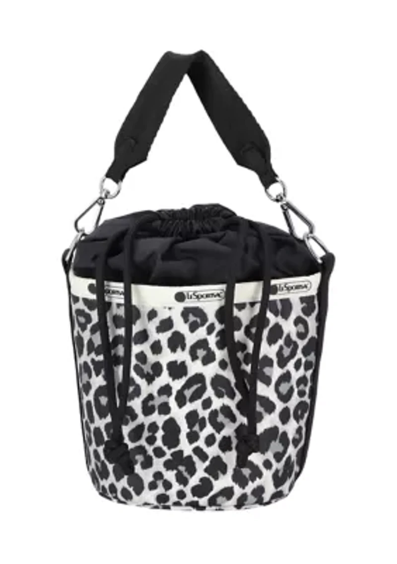 Small Drawstring Bucket Bag