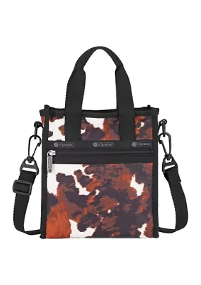 Mini Tote, Cow Chic