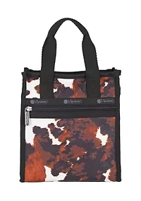Mini Tote, Cow Chic