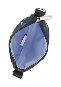 Blueberry Printed Zip Crossbody 