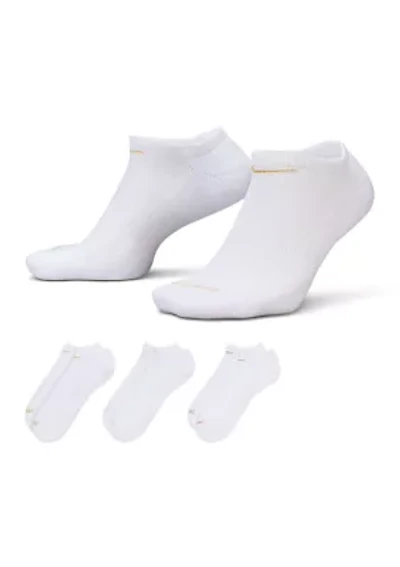 Everyday Plus Cushion Training No-Show Socks - 3-Pack