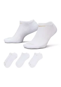 Everyday Plus Cushion Training No-Show Socks - 3-Pack