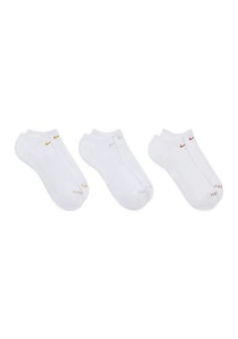 Everyday Plus Cushion Training No-Show Socks - 3-Pack