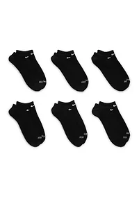 Everyday Plus Lightweight Training No-Show Socks - 6-Pack
