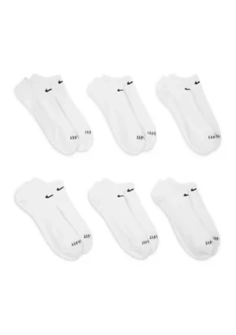 Everyday Plus Lightweight Training No-Show Socks - 6-Pack