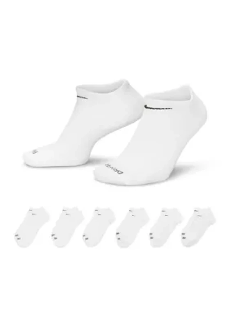 Everyday Plus Lightweight Training No-Show Socks - 6-Pack