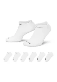 Everyday Plus Lightweight Training No-Show Socks - 6-Pack
