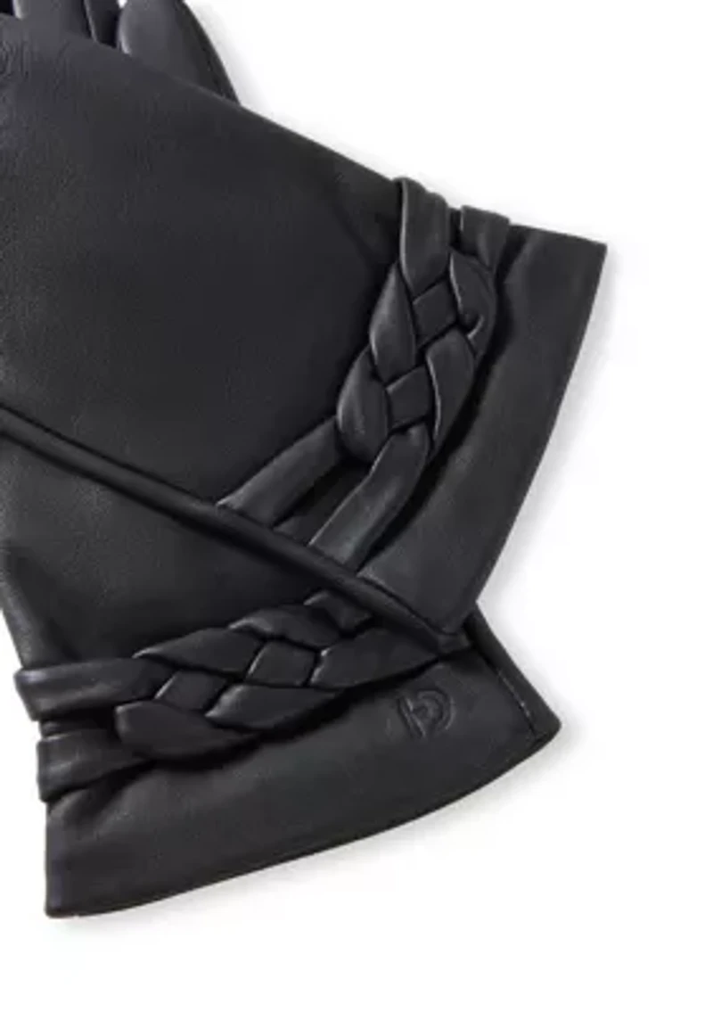 Leather Knot Gloves