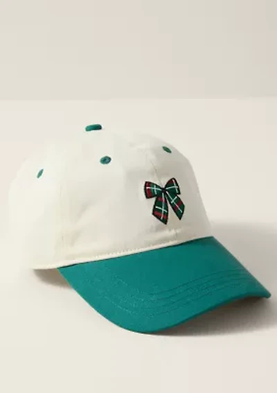 Sew Active Bow Baseball Hat	