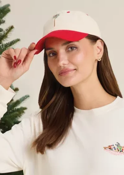 Sewing Down South x Crown & Ivy™ Sew Active Palm Tree Baseball Hat