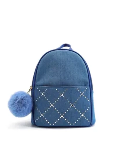 Kingston Denim Rhinestone Backpack