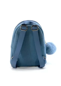 Kingston Denim Rhinestone Backpack