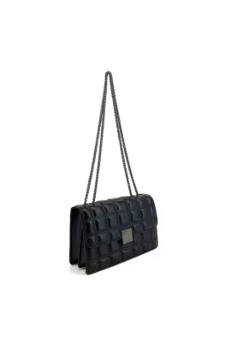 Emma Bubble Quilted Crossbody Bag