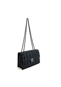 Emma Bubble Quilted Crossbody Bag