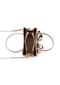 Jesse Fall Bow Vegan Crossbody Bag