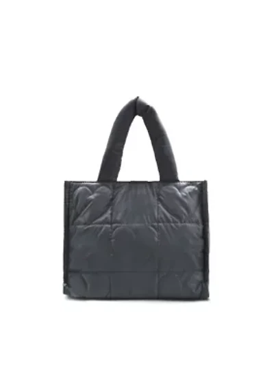 Kiara Quilted Heart Tote Bag