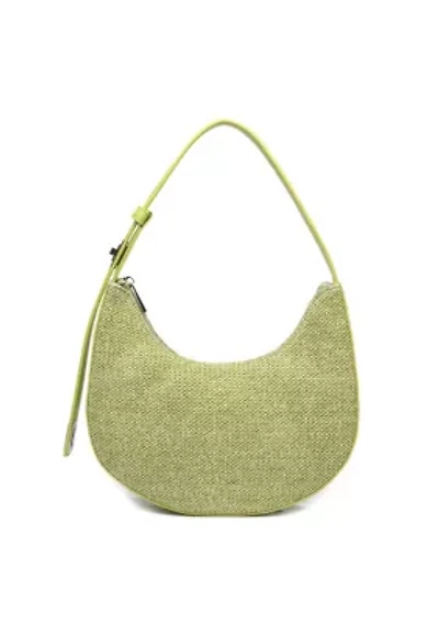 Luna Spring Straw Shoulder Bag