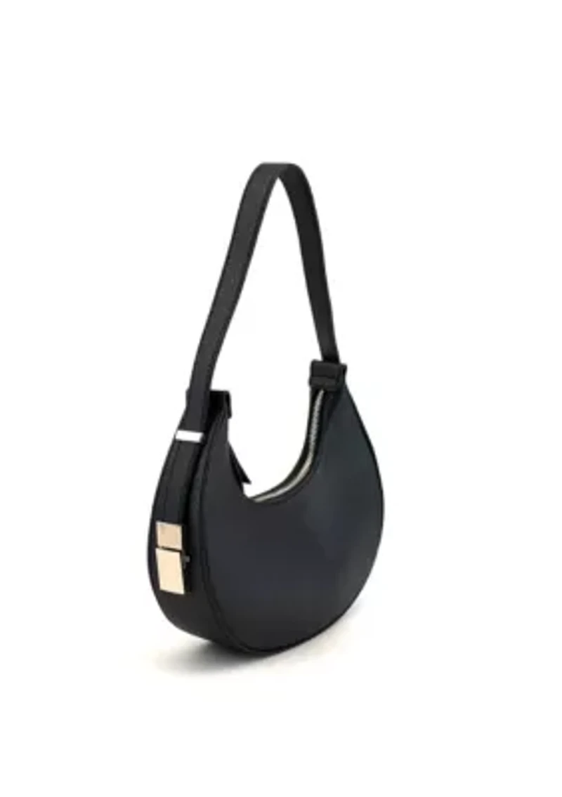 Carol Top Handle Crescent Shoulder Bag