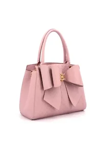 Royal Cross-Elegance Bow Satchel