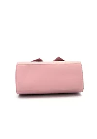 Royal Cross-Elegance Bow Satchel