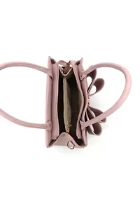 Royal Cross-Elegance Bow Satchel