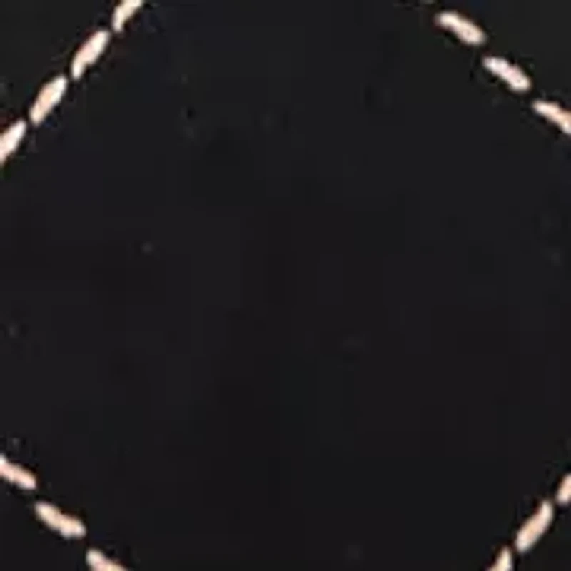 Velvet Knot Quilted Shoulder Tote