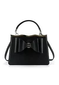 The Noa Structured Bowtie Crossbody Bag