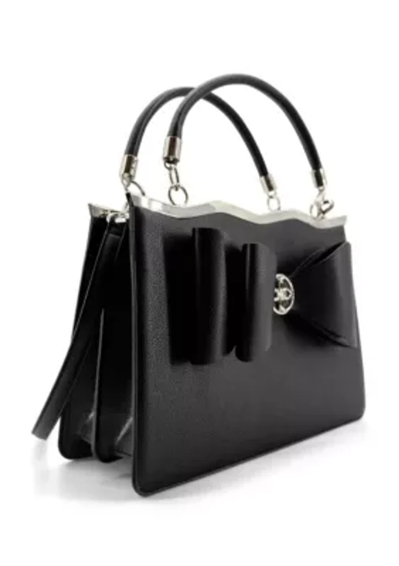 The Noa Structured Bowtie Crossbody Bag