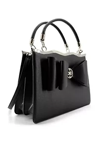 The Noa Structured Bowtie Crossbody Bag