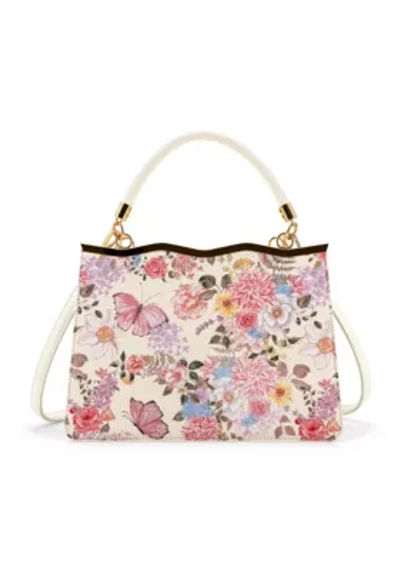Amelie Floral Bow Crossbody Bag