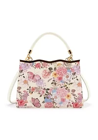 Amelie Floral Bow Crossbody Bag