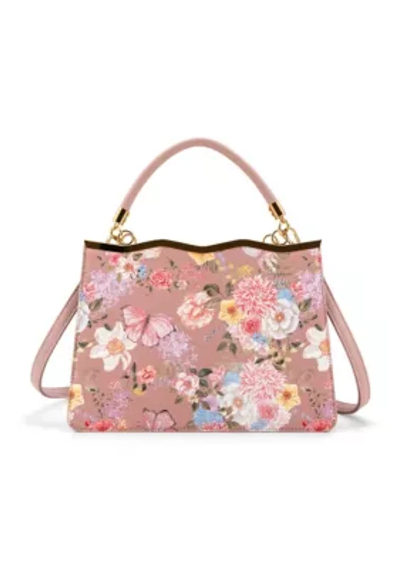 Amelie Floral Bow Crossbody Bag