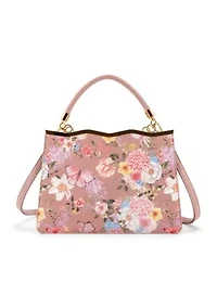 Amelie Floral Bow Crossbody Bag