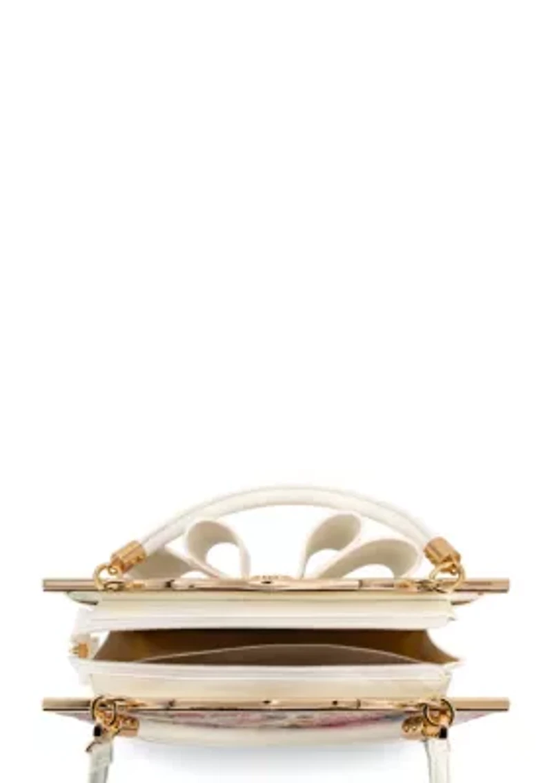 Amelie Floral Bow Crossbody Bag