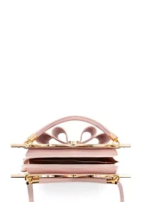 Amelie Floral Bow Crossbody Bag