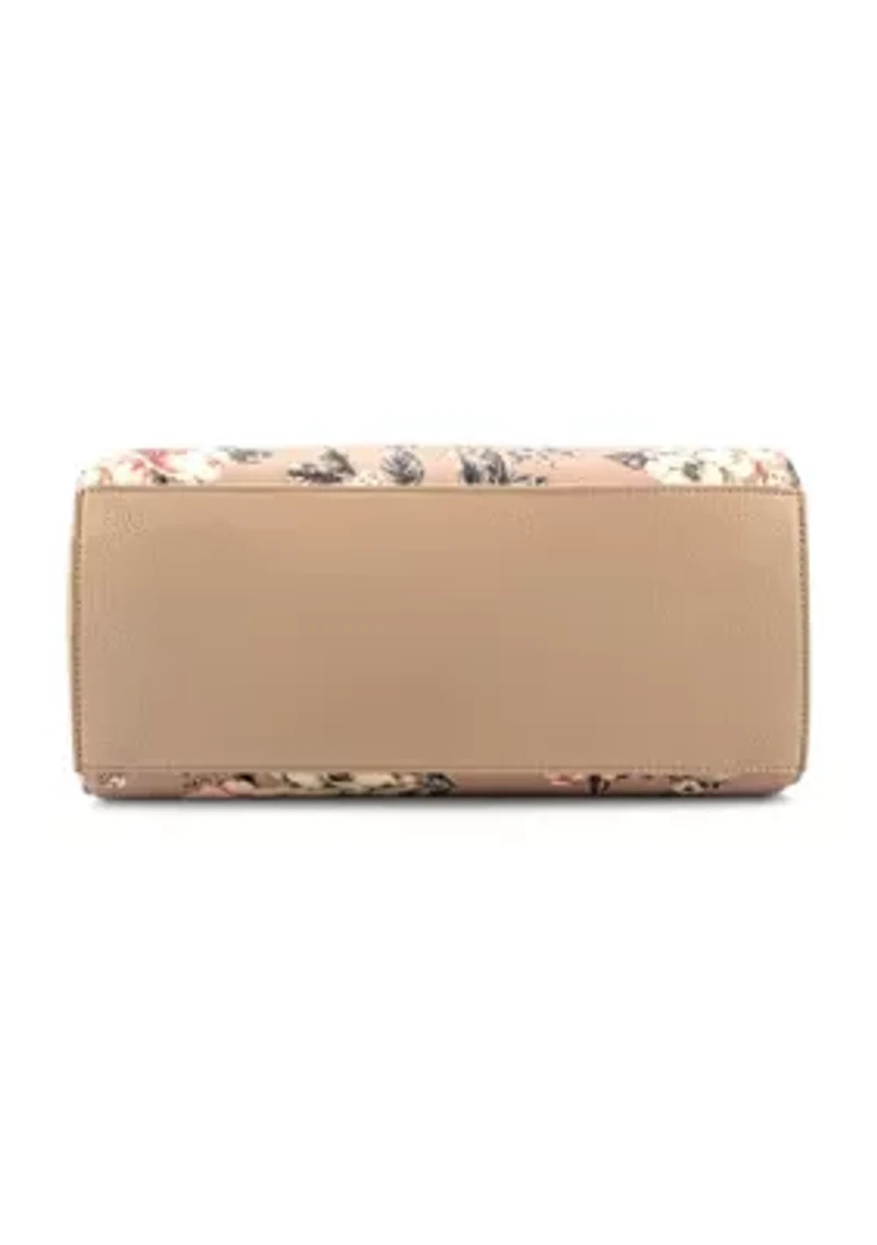 Rosalie Bow Top Handle Satchel Bag