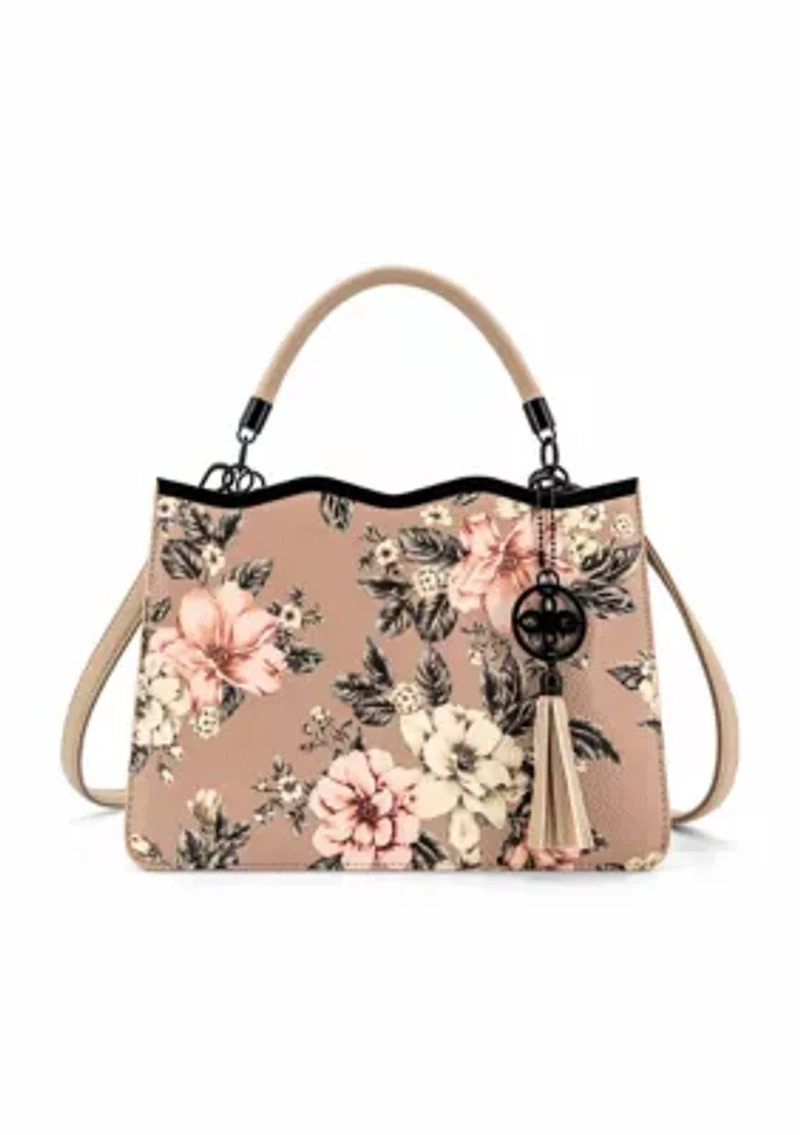 Violette Top Handle Satchel Bag