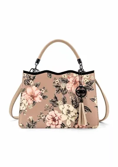 Violette Top Handle Satchel Bag