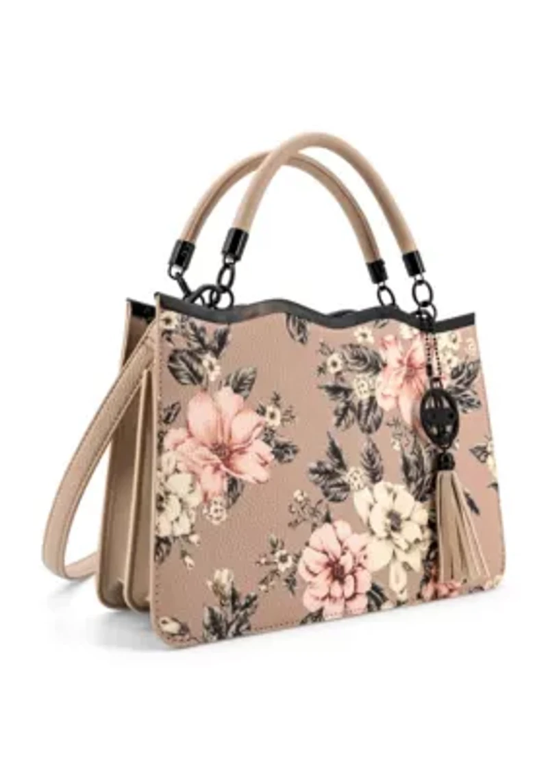 Violette Top Handle Satchel Bag