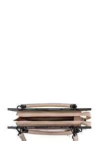 Violette Top Handle Satchel Bag